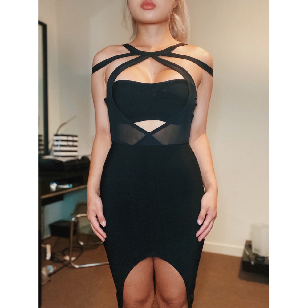 Black bandage women’s dress